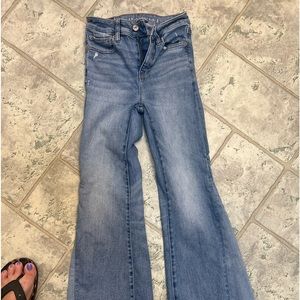 American eagle flare jeans